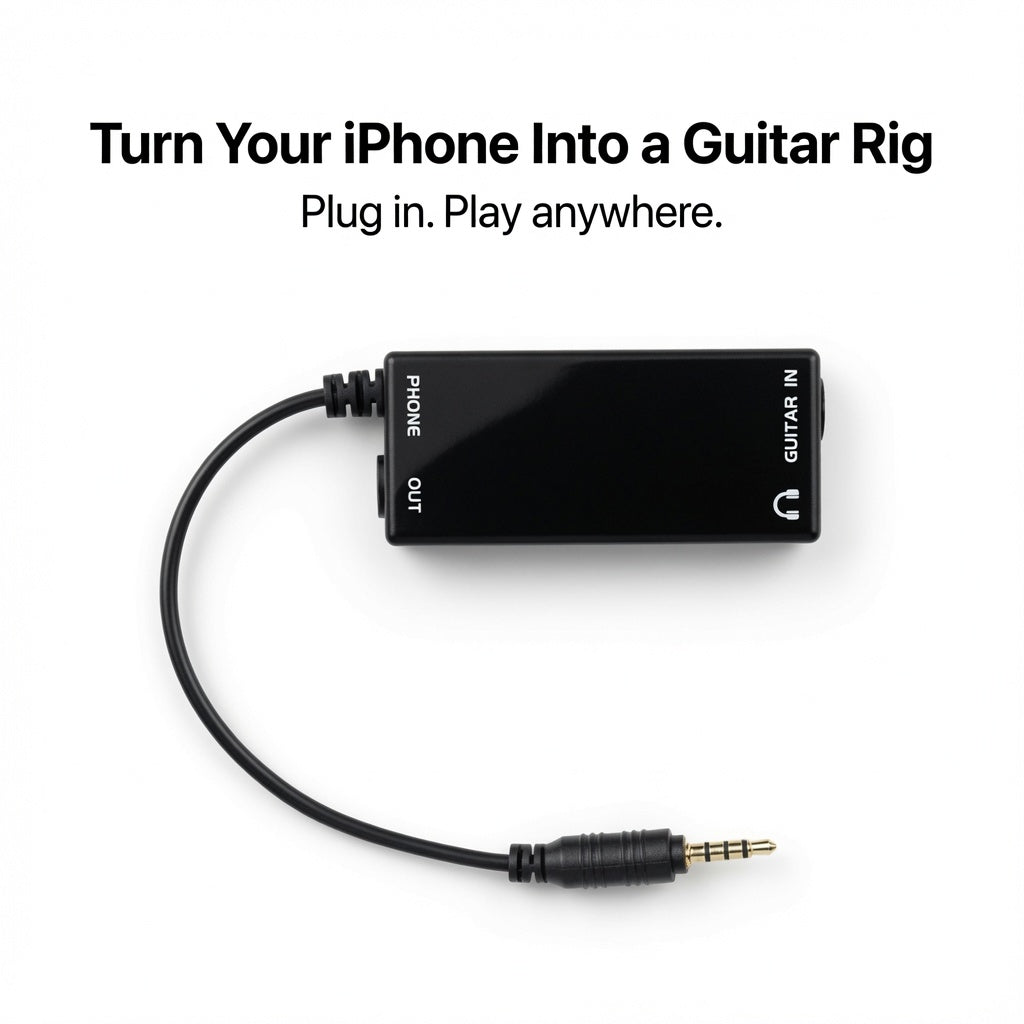 Ampify™ Mobile Guitar Audio Interface for iPhone & iPad